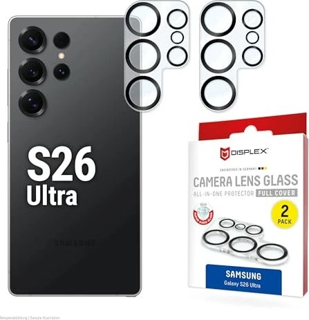 Displex Camera Lens Glass All-in-one für Samsung Galaxy S26 Ultra