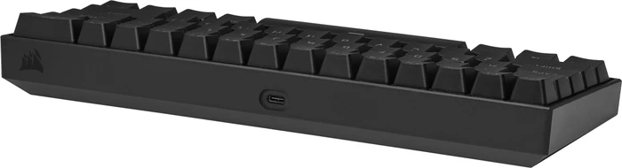 Corsair Gaming K65 RGB Mini, 60%, schwarz, MX SPEED RGB Silver, USB, DE