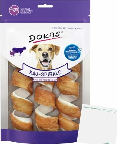 Dokas Kau-Spirale mit Hühnerbrust, 110g