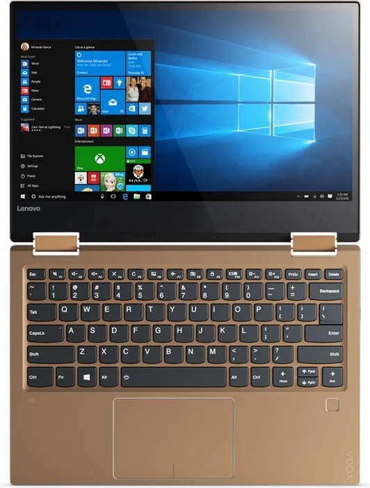 Lenovo Yoga 720-13IKB, Copper, Core i7-7500U, 16GB RAM, 512GB SSD, DE