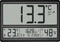 TFA Dostmann XL-Funkwanduhr mit Thermo-Hygrometer schwarz, digital Vorschaubild