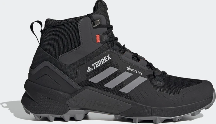 adidas Terrex Swift R3 Mid GTX core black/grey three/solar red (Herren)