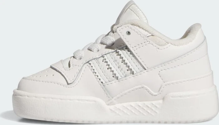 adidas Forum Low CL core white/cloud white/grey one (Junior)