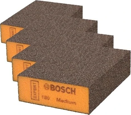Bosch Professional EXPERT S471 Standard Schleifblock fein, 69x97mm, 1 Stück