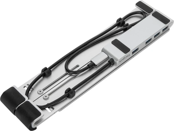 Targus Tragbarer Laptop-Ständer mit integrierter USB-A Dock, USB-C 3.0 [Stecker]