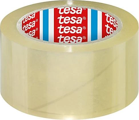 tesa tesafilm 4195 PP PV4 Klebeband transparent, 50mm/66m, 1 Stück
