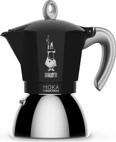 Bialetti Moka Induktion 4 Tassen Espressokanne schwarz