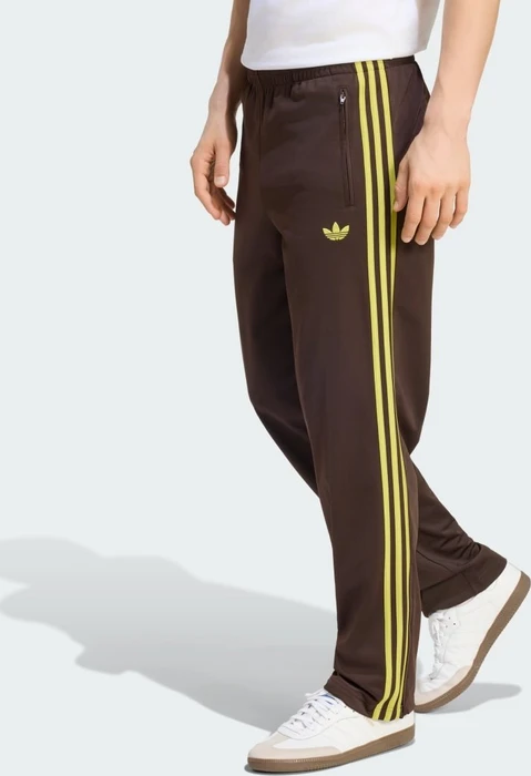 adidas Firebird Trainingshose lang aurora coffee/preloved lime (Herren)