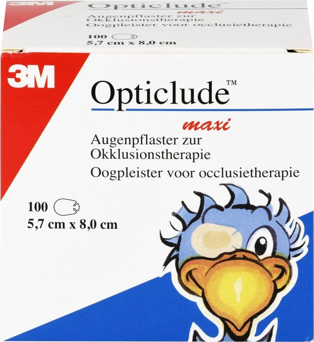 3M Opticlude hautfarben maxi, 100 Stück