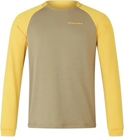 Endura SingleTrack Fleece Trikot langarm forest green (Herren)