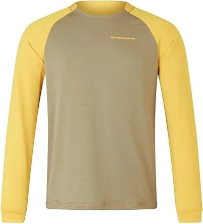 Endura SingleTrack Fleece Trikot langarm forest green (Herren)