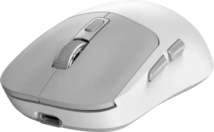 Genius NX-8260S BT Wireless Fast-Charging Rechargeable Silent Mouse, weiß, USB/Bluetooth
