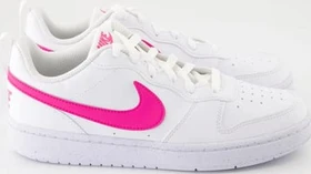Nike Court Borough Low Recraft white/laser fuchsia (Junior)