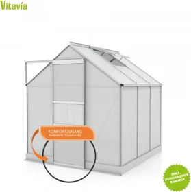 Vitavia Apollo 3800 HKP 4mm Gewächshaus alu