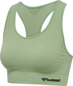 hummel Seamless Sports Top Funktionsshirt ärmellos basil (Damen)