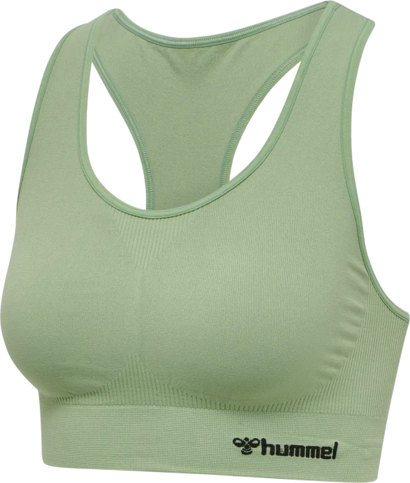 hummel Seamless Sports Top Funktionsshirt ärmellos basil (Damen)