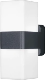 Osram Ledvance SMART+ Outdoor WiFi Cube Updown 13.5W Wandleuchte dunkelgrau