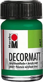 Marabu Decormatt Acryl Acrylfarbe, saftgrün, 15ml