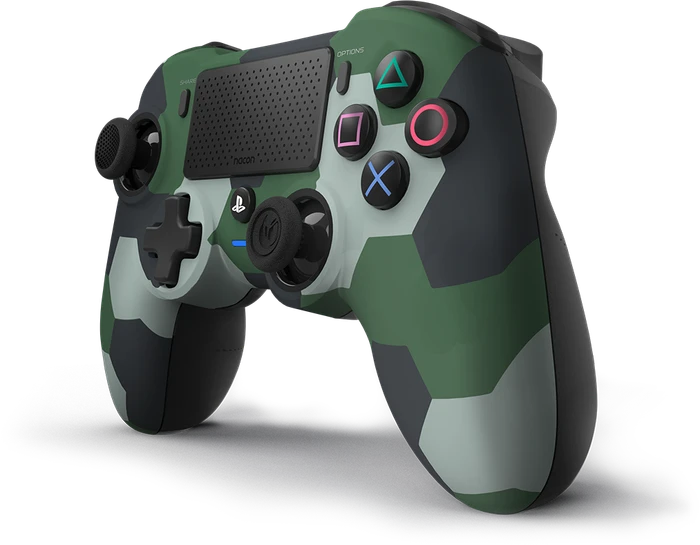 Nacon Asymmetric Wireless Controller camo green (PS4/PC)
