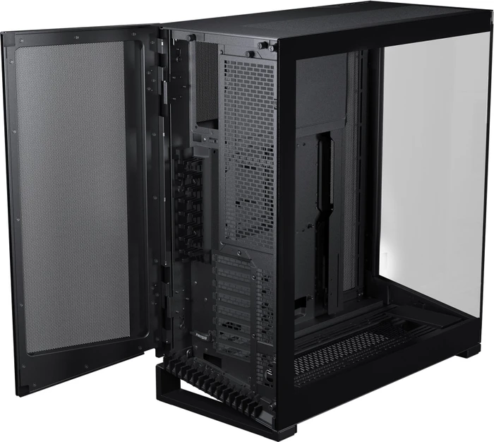 Phanteks NV7 Black, schwarz, Glasfenster