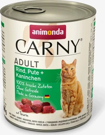 animonda Carny Adult Rind, Pute und Kaninchen, 800g