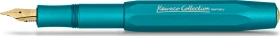 Kaweco Collection iguana blue, rechte Hand, fein