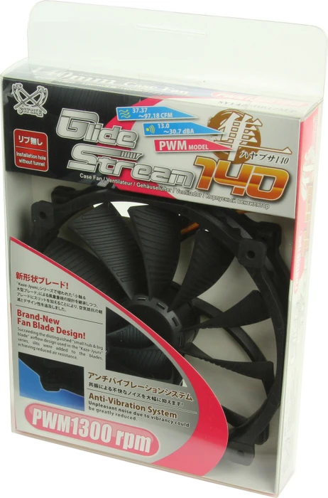 Scythe Glide Stream 140 PWM, 140mm