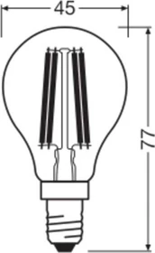 Osram Ledvance Superstar+ Classic P FIL 25 1.2W/827 E14