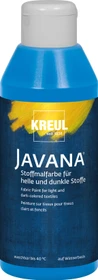 Kreul Javana Stoffmalfarbe für helle und dunkle Stoffe, blau, 250ml