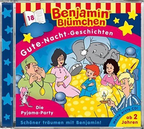 Benjamin Blümchen Gute-Nacht-Geschichten Folge 18 - Die Pyjama-Party