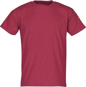 Fruit Of The Loom Valueweight T-Shirt kurzarm heather red
