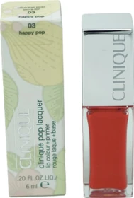 Clinique Pop Lacquer Lip Colour and Primer Lipgloss Happy Pop, 6.5ml