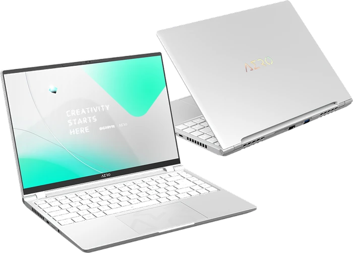 GIGABYTE AERO 14 OLED BMF-H2DEBB3SH, Twilight Silver, Core i7-13620H, 16GB RAM, 512GB SSD, GeForce RTX 4050, DE