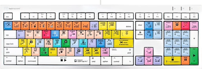 LogicKeyboard ALBA Apple Logik Pro Mac, USB, FR