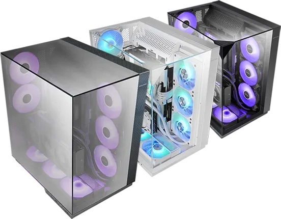 Mars Gaming MC-3GFPRO Black Chrome Plated, Glasfenster