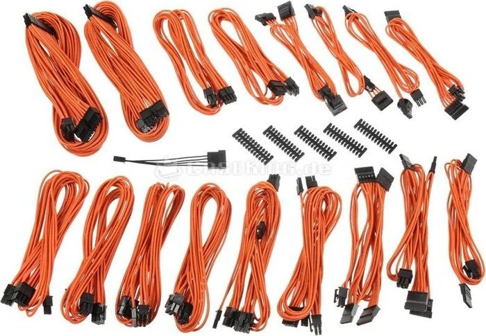BitFenix Alchemy 2.0 CSR-Series Kabel Kit für Netzteile, orange