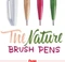 Pentel Brush Sign Pen SES15C sortiert, 4er-Set Vorschaubild