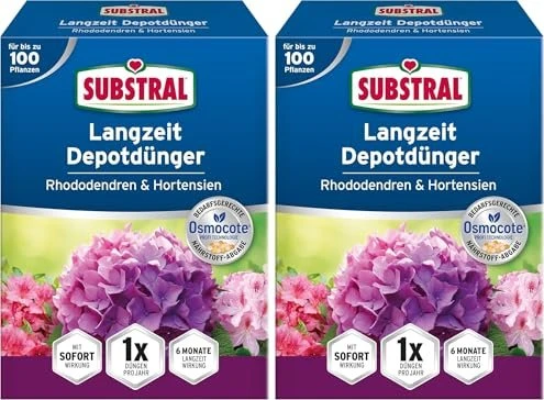 Evergreen Garden Care Substral Langzeit Depotdünger für Rhododendren & Hortensien, 1.5kg