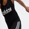 adidas Loungewear Essentials Loose Logo Funktionsshirt ärmellos schwarz/weiß (Damen) Vorschaubild