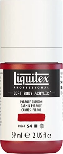 Liquitex Professional Soft Body Acrylic pyrrole crimson, 59ml