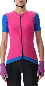 UYN Garda Trikot kurzarm magenta/cyan (Damen)