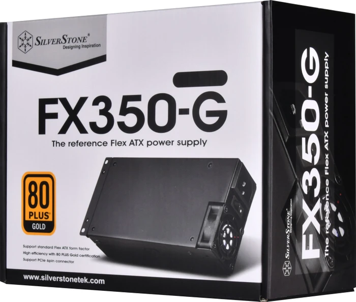 SilverStone FX350-G Gold 350W, Flex-ATX 2.4
