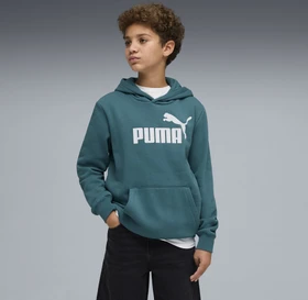 Puma ESS No. 1 Logo Fleece Hoodie emerald ice (Junior)