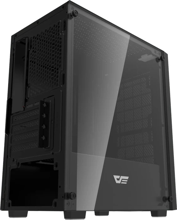 DarkFlash M305 Black, Glasfenster