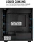 AeroCool Flo, schwarz, Glasfenster Vorschaubild
