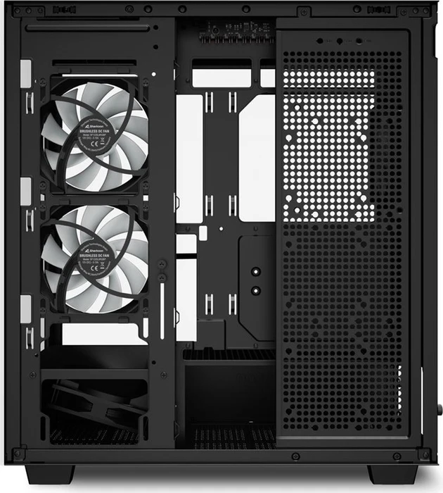 Sharkoon Rebel C60 RGB Black, Glasfenster