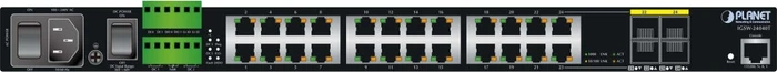 Planet IGSW-24040T Industrial Rackmount Gigabit Managed Switch, 20x RJ-45, 4x RJ-45/SFP