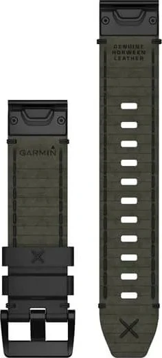 Garmin Ersatzarmband QuickFit 22 Leder schwarz
