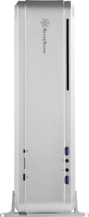 SilverStone Fortress FTZ01, silber, Mini-ITX