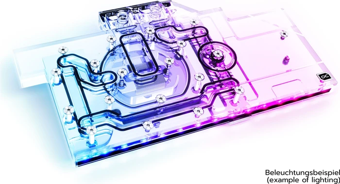 Alphacool Eisblock Aurora Acryl GPX-N RTX 3080/3090 Aorus Master/Xtreme mit Backplate